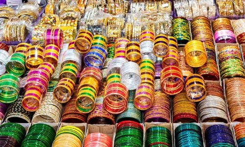 Beautiful Bangle Market in Jodhpur 