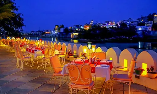 Famous Tribute Restaurant in Udaipur