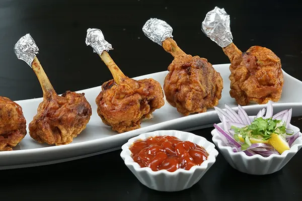 Chicken Lollipop at Niros cafe 